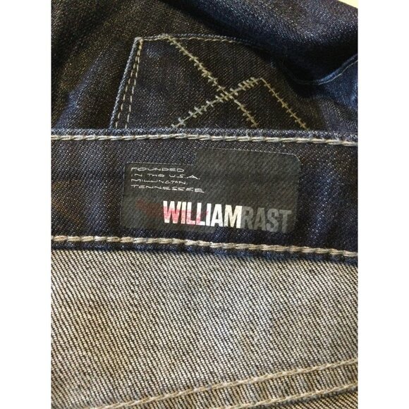 William Rast Women's Cat Flared Leg Jeans Stretch Pockets Blue SZ 26 - Picture 5 of 10